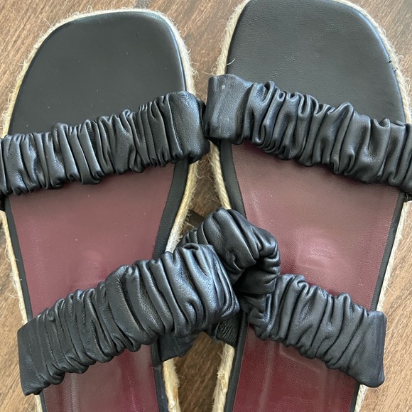 STAUD Maya Ruched Espadrille Sandals - Picture 7 of 9